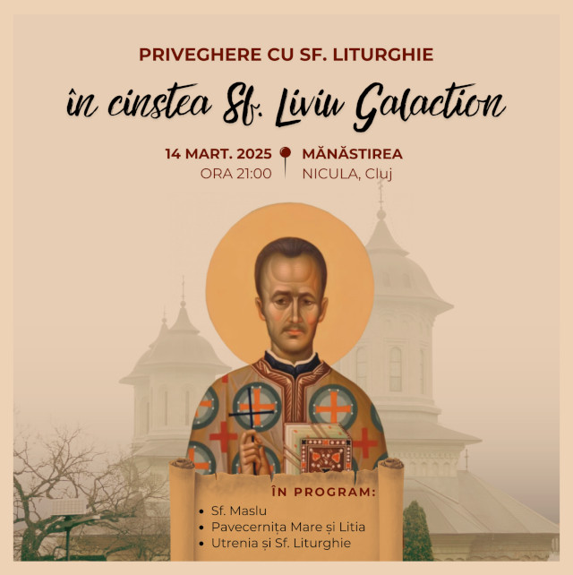 Sf. Preot Mucenic Liviu-Galaction de la Cluj