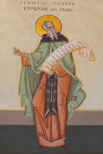 Sf. Cuv. Teodosie, începătorul vieții călugărești de obște din Palestina