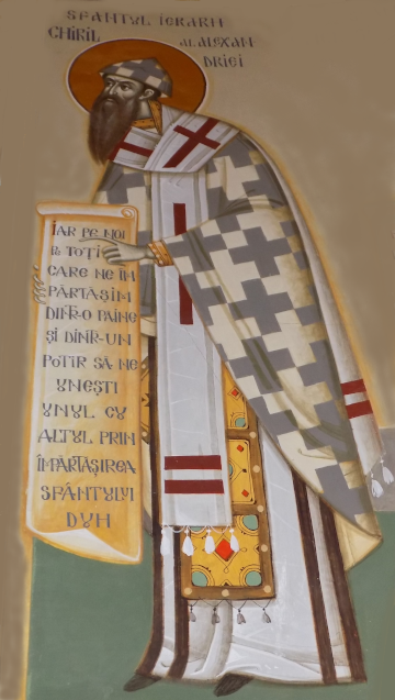 Sf. Ier. Chiril, arhiepiscopul Alexandriei
