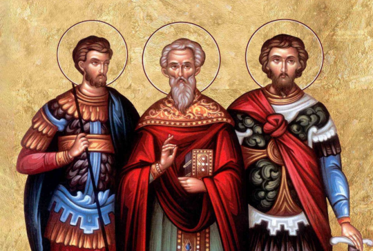 Sf. Mc. Eutropie, Cleonic și Vasilisc