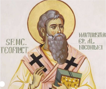 Sf. Ier. Teofilact Mărturisitorul, episcopul Nicomidiei