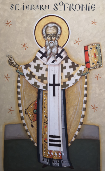 Sf. Ier. Sofronie, patriarhul Ierusalimului
