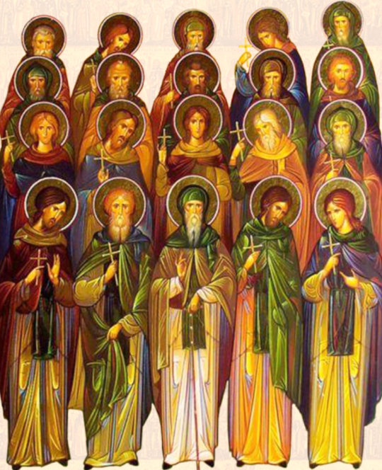 Sf. Cuv. Mucenici din Mănăstirea Sf. Sava cel Sfințit <i>(Canonul Mare)</i>