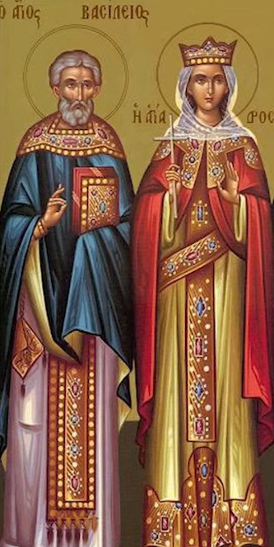 Sf. Sfințit Mc. Vasile, preotul din Ancira si Sf. Mc. Drosida, fiica împăratului Traian