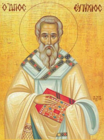 Sf. Ier. Eutihie, patriarhul Constantinopolului