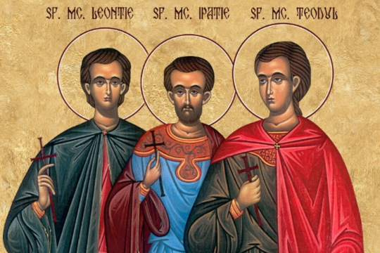 Sf. Mc. Leontie, Ipatie și Teodul