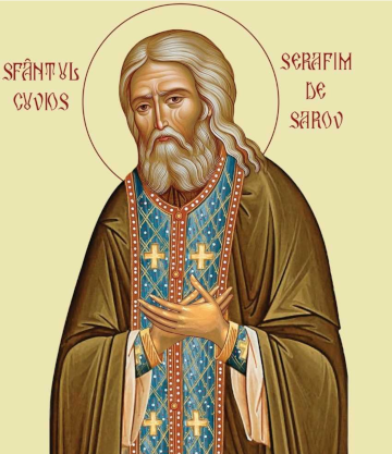 Aflarea moaștelor Sf. Cuv. Serafim de Sarov
