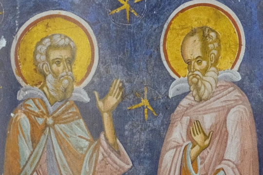 Sf. Cuv. Simeon și Ioan Pustnicul