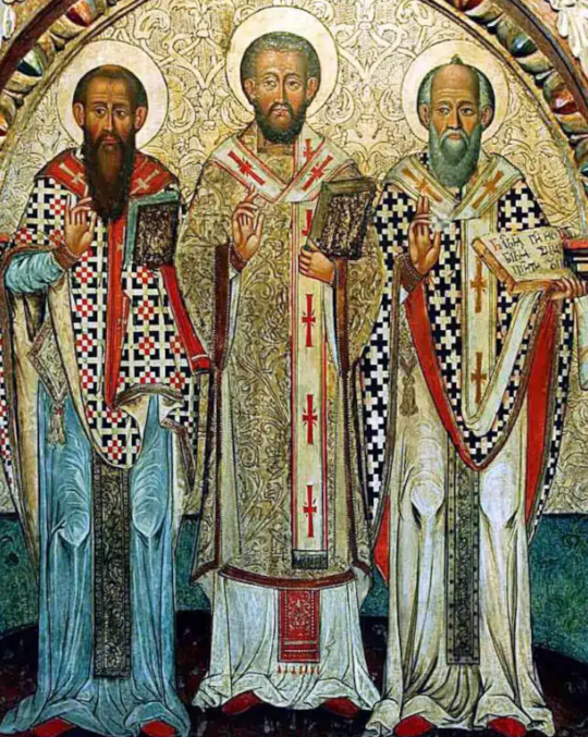 Sf. Ierarhi Alexandru, Ioan și Pavel cel Nou, patriarhii Constantinopolului