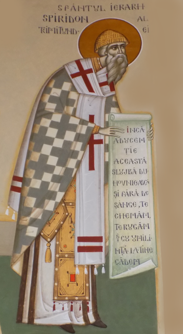 Sf. Ier. Spiridon, episcopul Trimitundei, făcătorul de minuni