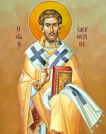 Sf. Sfințit Mc. Elefterie, episcopul Iliriei